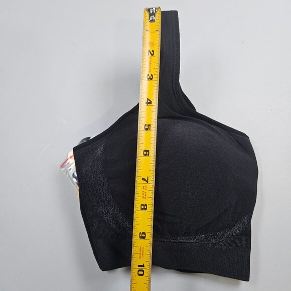 Truekind Daily Comfort Wirefree Shaper Bra Black Women Size XL NWT Adjustable - Picture 8 of 13